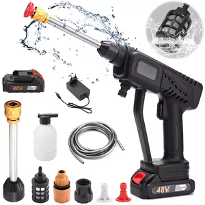 Hidrolavadora de Alta Presión con Batería de Larga Duración, Pistola de Agua Eléctrica Inalámbrica Portátil de 21V para Limpieza de Autos, Venta al Por Mayor - Product Image 5