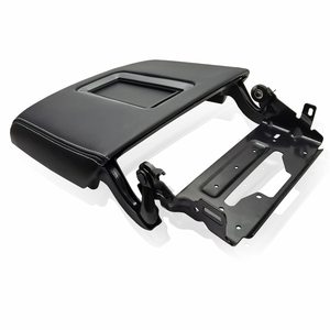 Cubierta para el Reposabrazos de la Consola Central Chevrolet 0227083AA, Caja de Almacenamiento, Fibra de Carbono Gris, Modelos 2014-2020 - Product Image 3