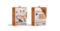 Casque sans fil Audifo G01 BT, écouteurs sportifs électroniques, bandeau magnétique, basses puissantes, écouteurs mains libres avec micro, bandeau