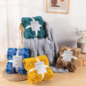 Jacqua polaire sherpa couverture polaire eskimo grosse couverture imprimée confortable super doux sherpa couverture personnalisée - Product Image 6