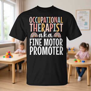 Simpatica maglietta per terapisti dell'occupazione che promuove la motricità fine - Product Image 3