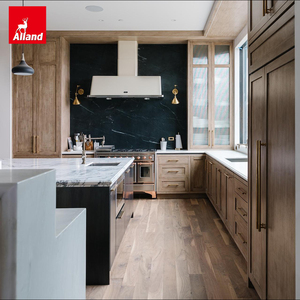 Gabinetes de Cocina Alland de Madera Laminada, Estilo Shaker, Madera Sólida con Acabado en Fibra de Madera, Estilo Americano para <span class=keywords><strong>mi</strong></span> Cocina - Product Image 2