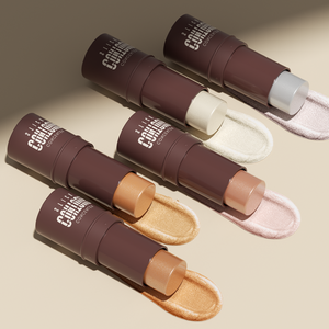 Novos Bastões de Sombra em Creme com <span class=keywords><strong>Glitter</strong></span>, Contorno e Iluminador para o Rosto - Product Image 6