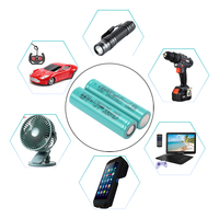 Precio de Fábrica, Batería de Iones de Litio 18650 de 3.7V y 2600mAh, Celdas Cilíndricas de Iones de Litio para Bicicletas Eléctricas, Drones y Proyectos DIY
