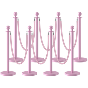 Chất lượng cao thép không gỉ nhung dây rào cản thảm đỏ cực vip kiểm soát đám đông quản lý hàng đợi stanchions rào cản giao thông - Product Image 1