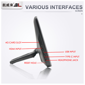 Màn hình xe hơi USB cho ghế sau giải trí dễ dàng cài đặt tựa đầu với chức năng âm thanh nổi cho lớp MAYBACH GLS GLe g - Product Image 4