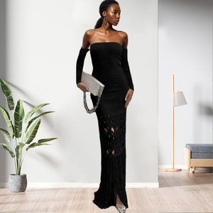 Nuevo Vestido de Noche Elegante sin Tirantes, Ajustado al Cuerpo, Moda Femenina - Product Image 2