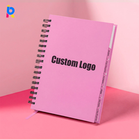 Cuaderno Ecológico Personalizado con Cubierta Reciclada, Cosido con Hilo, Espiral, para Tomar Notas, Papel Rayado, Biodegradable, Diario, Regalo