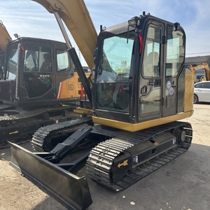 Excavatrice sur chenilles hydraulique Caterpillar CAT307E d'occasion de haute qualité, 7 tonnes, CAT307, CAT307E2, équipement de grande machinerie d'occasion - Product Image 5