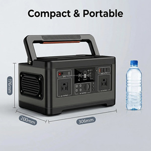 เครื่องกำเนิดไฟฟ้าพลังงานแสงอาทิตย์ 500W 520Wh 110V สถานีไฟฟ้าพกพาสำหรับการใช้ชีวิตแบบออฟกริดในสหรัฐอเมริกาและการตั้งแคมป์ - Product Image 3