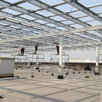 Nouveau modèle de véranda en alliage d'aluminium, véranda et serre en verre populaires, usine de véranda, serre de culture intérieure, véranda en aluminium