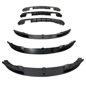Difusor Trasero de PP y Labio Delantero de ABS Estilo MP para <span class=keywords><strong>BMW</strong></span> <span class=keywords><strong>Serie</strong></span> <span class=keywords><strong>3</strong></span> <span class=keywords><strong>GT</strong></span> F34 2013-2020 Negro Mate/Negro Brillante/Negro Carbón - Product Image 1
