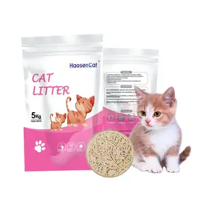 Wholesale Crushed Pet Cleaning Cat Toilet Cand Corn Cob Granule Cat Litter