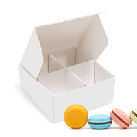 Emballage de boîte à gâteau en carton recyclable en Chine en gros boîte d'emballage de gâteau transparente bento en gros boîte d'emballage de gâteau de boulangerie
