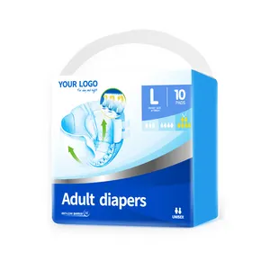 Factory Wholesale Ultra Thick Disposable Adult Diaper Baby Girls In Sissy Diapers With Best Quality