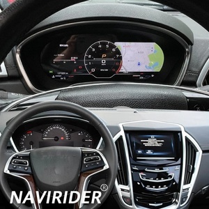 แผงหน้าปัดดิจิตอล LCD สำหรับ Cadillac SRX ปี 2013-2015 พร้อมระบบ GPS มาตรวัดความเร็ว ชุดหน้าปัดแสดงผลเสมือนจริง มาตรวัดรอบเครื่องยนต์ นาฬิกา ขนาด 12.3 นิ้ว - Product Image 1