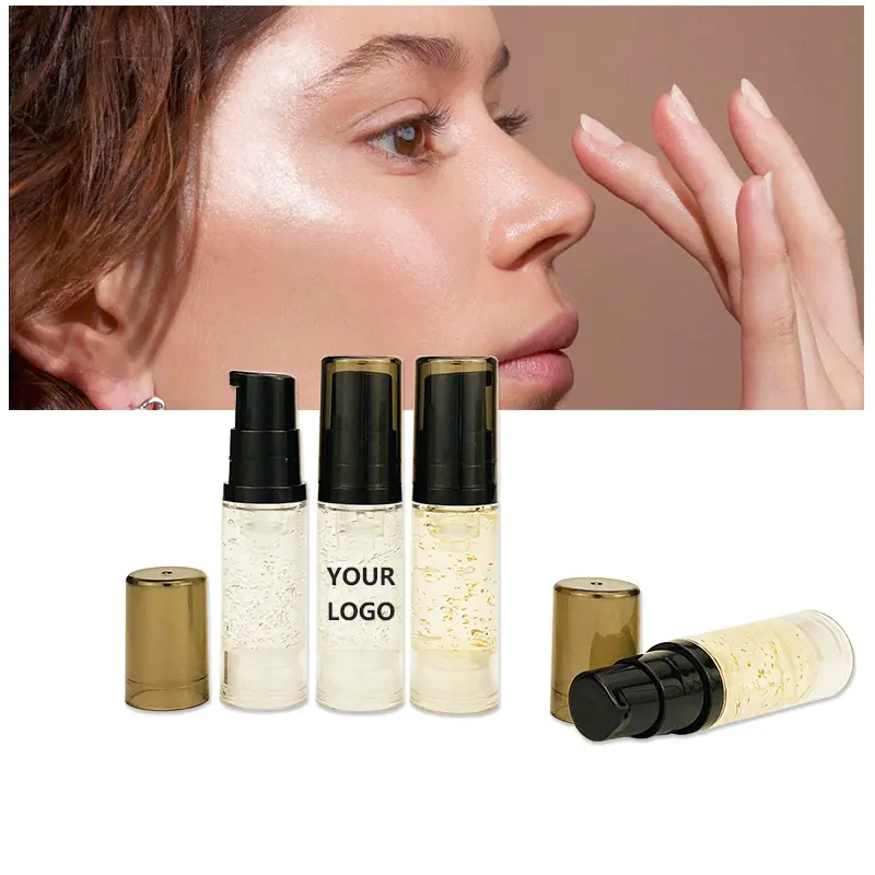 Private Label Vegan 24k Gold Makeup Base Moisturizing Foundation Matte Invisible Pore Face Primer