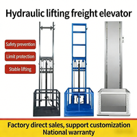 2/3/4-stöckiger Hydraulischer Hauslift, Außen-Plattformlift für 2-4 Personen, Villen-Innenlift