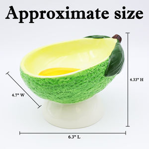 Bol pour animaux de compagnie en céramique artisanale en gros, bol surélevé incliné, design pour une alimentation saine, OEM ODM, distributeur de nourriture personnalisé pour chien et chat - Product Image 6