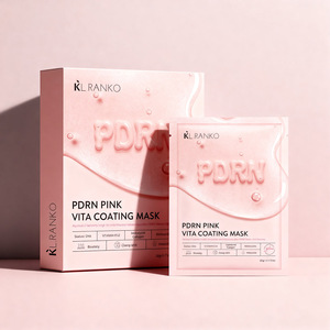 OEM personnalisé saumon ADN PDRN rose Vita revêtement <span class=keywords><strong>masque</strong></span> en feuille pour le verre hydratation raffermissant même le teint de la <span class=keywords><strong>peau</strong></span> produits de soins de la <span class=keywords><strong>peau</strong></span> coréens - Product Image 1