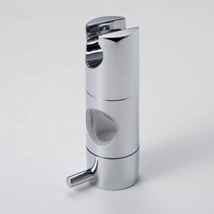 Support de <span class=keywords><strong>Douche</strong></span> <span class=keywords><strong>Universel</strong></span> Réglable à 3 Sections pour Barres Rondes de 19-25mm, en ABS Chromé, pour Usage Commercial - Product Image 5