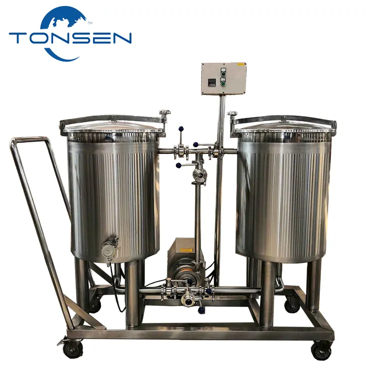 Портативная система очистки пивоварения Tonsen cip