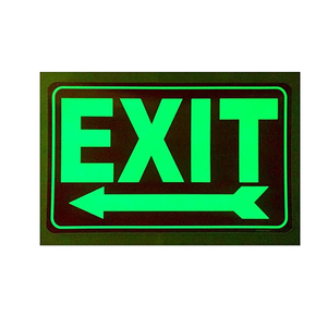 لافتة مضيئة في الظلام قابلة للتخصيص حسب الطلب، ملصق فلوري مخصص، علامة أمان - Product Image 6