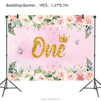 Couverts de fête jetables Noël Thanksgiving Décor Fournitures Mignon Enfants Vaisselle Rose Enfants Anniversaire Papier Assiette Tasse Ensemble