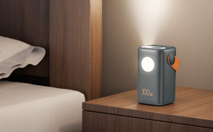 แบตสำรองความจุสูง 60000mAh รองรับ PD100W ชาร์จเร็ว 30W สำหรับแล็ปท็อป พร้อมไฟ LED SOS สำหรับตั้งแคมป์กลางแจ้ง แบตสำรองแบบโซลิดสเตท - Product Image 4