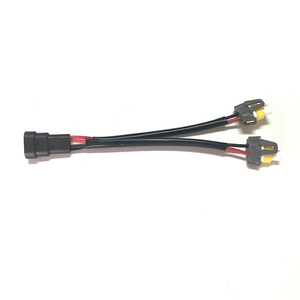 Mingyue 9005 9006 2针母头转2个公头分线器电缆头灯适配器线束适用于卡车皮卡LED电源插头 - Product Image 2