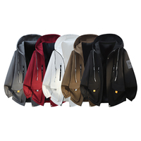 Blouson Bomber Homme Personnalisé 240GSM Coupe-Vent Imperméable Respirant 100% Polyester Printemps Coupe Ample ODM Personnalisé