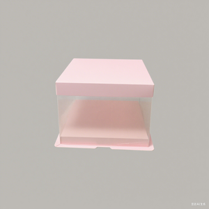 Hộp nhựa PET <span class=keywords><strong>PVC</strong></span> trong suốt, thân thiện với môi trường, có thể tùy chỉnh kích thước 6 inch và 14 inch, bán chạy nhất, dùng để đóng gói bánh ngọt, đồ trang sức, thực phẩm. - Product Image 4