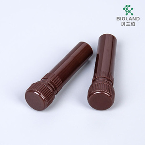 Laboratuvar kullanımı 0.5ml 1.5ml 2ml RNase/DNase içermeyen plastik Amber donma <span class=keywords><strong>Cryovial</strong></span> tüp toplama örnekleme tüpü santrifüj tüpü - Product Image 2