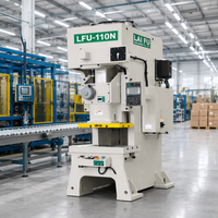 Machine de poinçonnage de précision LFU-110N avec embrayage et frein mécaniques à couple de traction élevé 380V