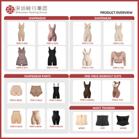 Culotte gainante invisible taille haute sans couture respirante en spandex pour femme, effet ventre plat et rehaussement des fesses, avec bouton de réglage, pour le sport