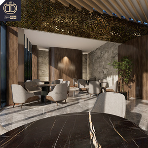 Modern Luxury <strong>3D</strong> Interior <strong>Design</strong> <strong>Rendering</strong> for High-End Restaurant and Hotel for Villa Decoration - Product Image 5