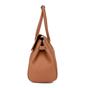 Bolso grande de cuero genuino de lujo para <span class=keywords><strong>mujer</strong></span> <span class=keywords><strong>2023</strong></span> nueva <span class=keywords><strong>moda</strong></span> simple bolso de hombro para axilas de piel de vaca de alta calidad - Product Image 6