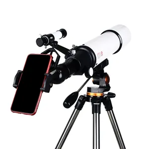 Vendita calda 80500 all'aperto monoculare professionale astronomico per bambini telescopio educativo Smartphone rifrazione professionale