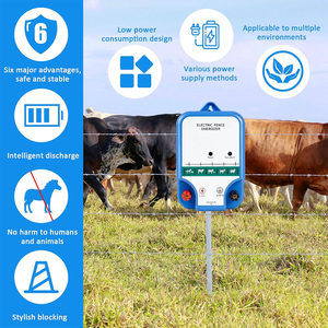 Fabricant d'électrificateurs de clôtures solaires électroniques durables à haute résistance avec système d'alarme pour fermes et maisons - Product Image 3