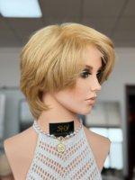 Nouvelle conception 2027 SHY Medical : Perruques en cheveux naturels, taille de bonnet personnalisée, ligne de cheveux naturelle, remplacement capillaire pour femmes, marque privée