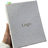Boîte en papier réutilisable avec insert en mousse gaufrée personnalisée, couvercle et base, emballage de luxe, emballage cadeau rigide en papier