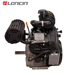เครื่องยนต์เบนซิน Loncin สองสูบ รุ่น 2V90FD สตาร์ทไฟฟ้า ระบายความร้อนด้วยอากาศ สำหรับงานหนัก 999 ซีซี 36 แรงม้า พร้อมลูกปืน - Product Image 2