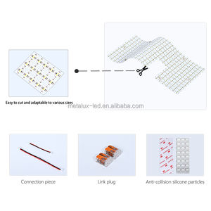 अल्ट्रा पतली बैकलिलिट स्ड2835 576 चिप्स dc24v टनीय सफेद 2700-6500k 36w 120 डिग्री नेतृत्व वाली शीट लाइट पारदर्शी संगमरमर पैनलों के लिए - Product Image 6