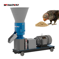 Machine de fabrication de granulés d'aliments pour volailles (poulets de chair, poules pondeuses) – Prix ajustable, production variable, usage agricole, équipement de traitement durable