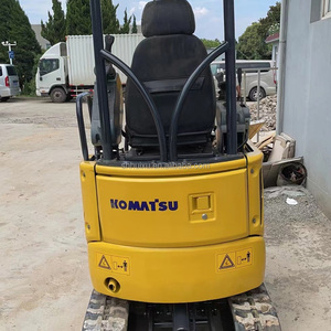 Mini pelleteuse sur chenilles Komatsu PC18MR d'occasion fiable petites machines de construction - Product Image 2
