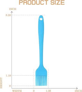 <b>Silicone</b> BBQ Oil Brush Heat Resistant Food Brush Spread Oil Butter Sauce for BBQ Grill <b>Baking</b> Kitchen Cooking Brush - Product Image 3