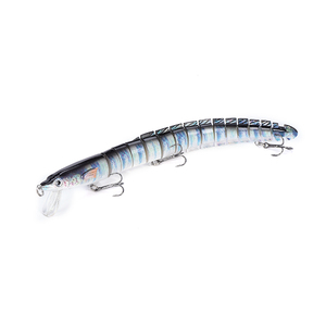 Kuying — <span class=keywords><strong>leurre</strong></span> rigide coulant en plastique solide composé <span class=keywords><strong>de</strong></span> 15 sections articulées, appât artificiel <span class=keywords><strong>de</strong></span> type poisson nageur idéal pour la pêche <span class=keywords><strong>au</strong></span> bar, nouvel arrivage, 8 pouces, 29g - Product Image 6