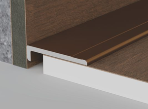 Profilé de bordure de sol en alliage d'aluminium de haute qualité, profilé en aluminium pour la décoration de transition des carreaux de sol SPC - Product Image 3