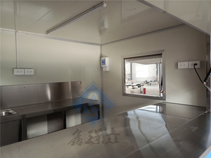 Snack <strong>Cart</strong> Coffee Trailer Equipped <strong>Fast</strong> <strong>Food</strong> Illuminated Ice FootTruck <strong>Food</strong> <strong>Food</strong> Truck - Product Image 4