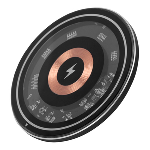 แท่น<span class=keywords><strong>ชาร์จ</strong></span>ไร้สาย<span class=keywords><strong>แบ</strong></span>บเร็ว 15W ขายส่ง, สีดำอะคริลิกใสและโลหะ, สถานีชาร์จ<span class=keywords><strong>แบ</strong></span>บ Type-C สำหรับสมาร์ทโฟน - Product Image 4